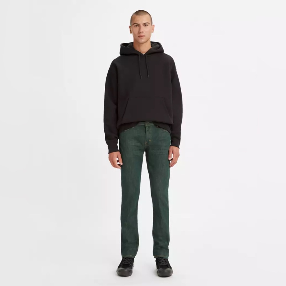 Levi's 511 Men's Deep Green Straight Jeans